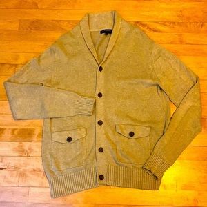 Banana Republic shawl collar cardigan.  Size large.